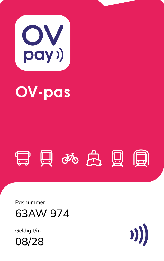 New OV-pas New OV-pas