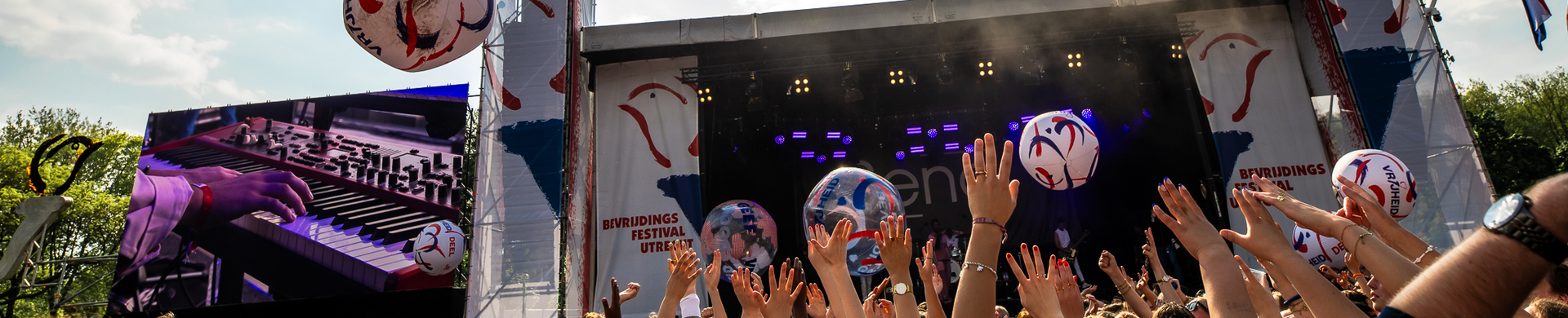 Afbeelding van Bevrijdingsfestival Utrecht. Fotograaf: Linde Dorenbos